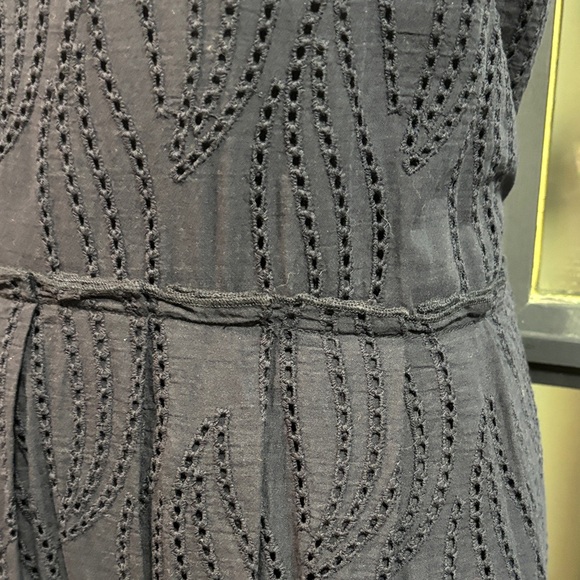 Ann Taylor Navy Sleeveless Midi Dress - Picture 3 of 7